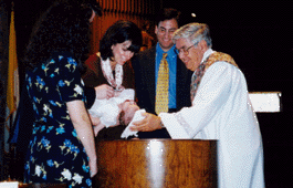 Reed is Baptized